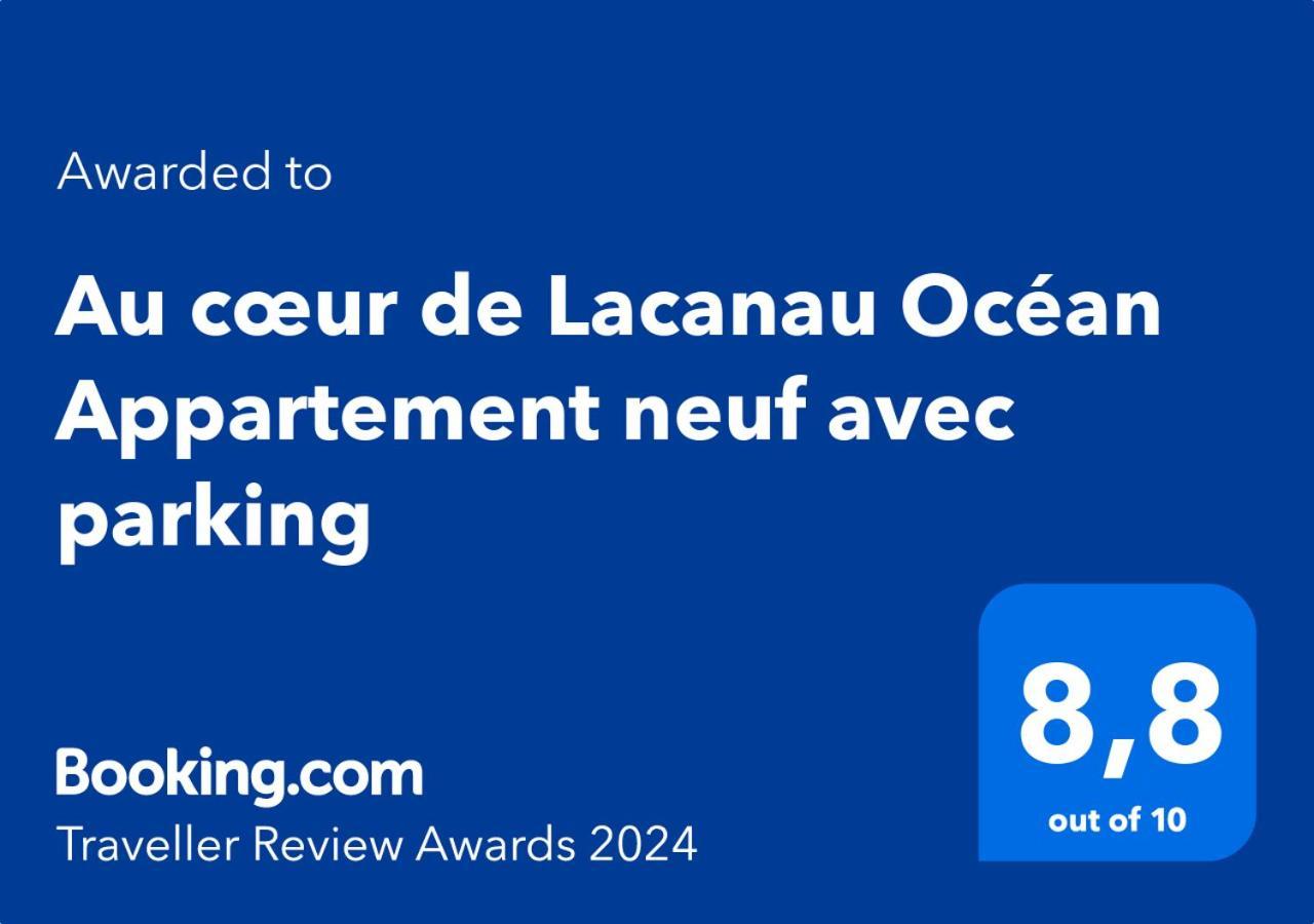 Au Coeur De Lacanau Ocean Appartement Neuf Avec Parking Exterior photo
